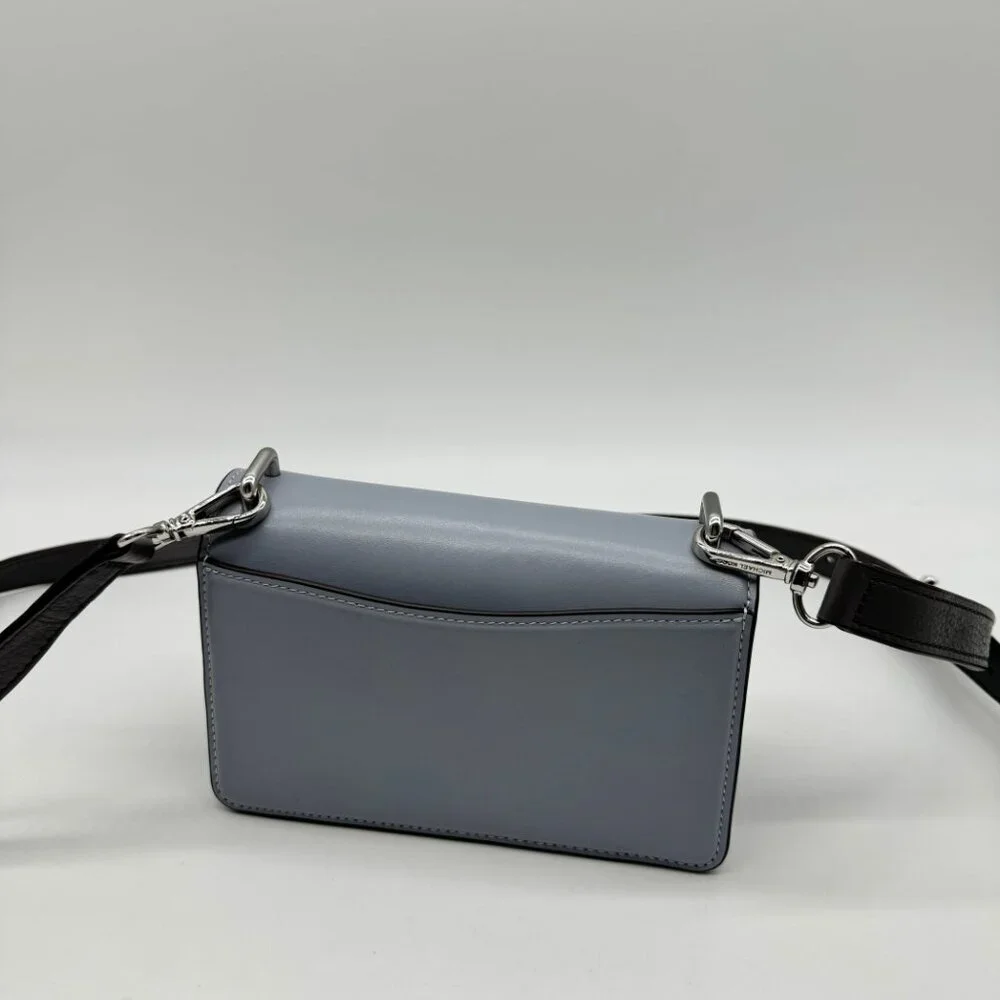 COACH Bandit Luxe full grain leather crossbody bag- Blue - Picture 9 of 13